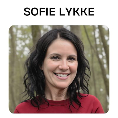 Forfatter Sofie Lykke er uddannet som diætist i Danmark.